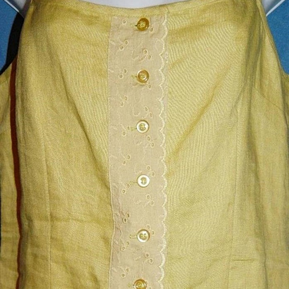 Grace Elements Vintage Button Front Camisole Top - image 5